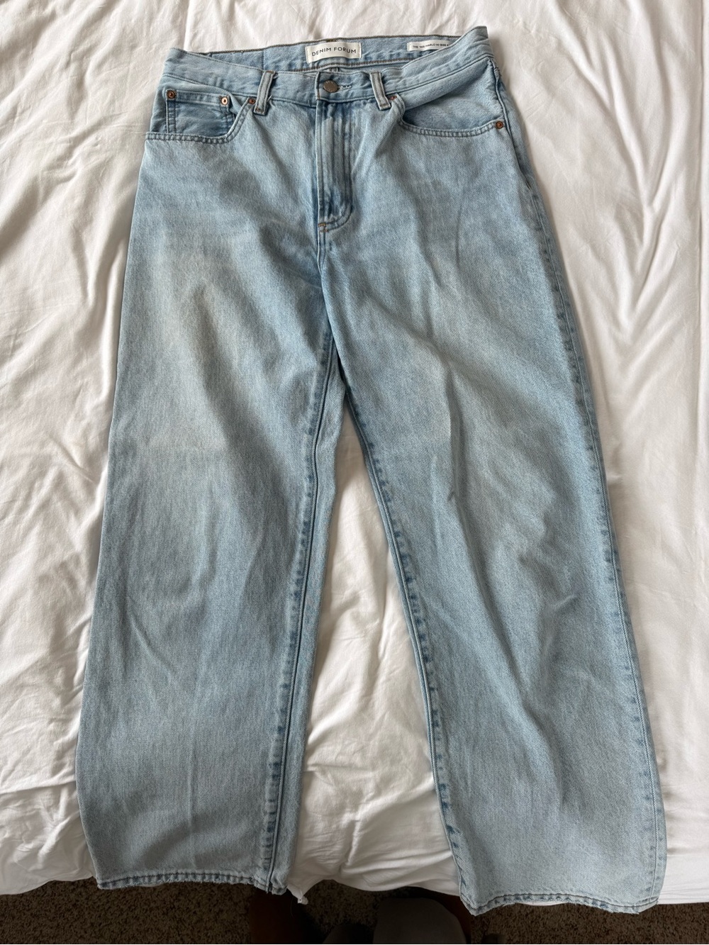 Light Blue Women’s Straight-Leg Jeans Denim Forum